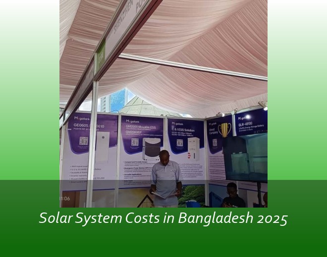 Solar System Costs in Bangladesh 2025